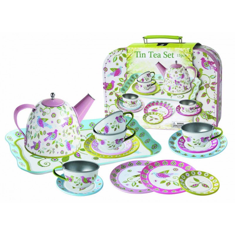 tea set with case