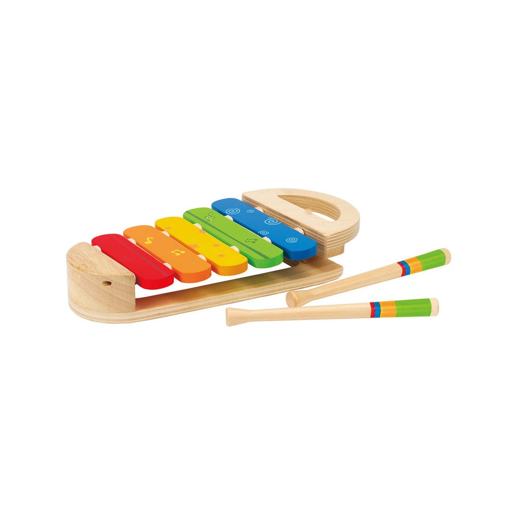 wooden rainbow xylophone