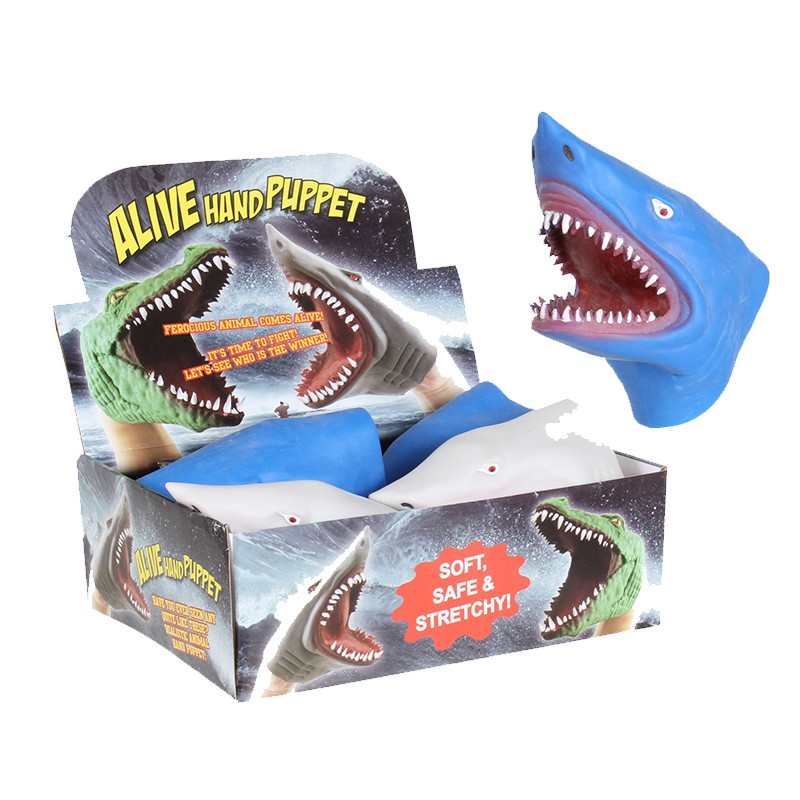 shark puppet rubber