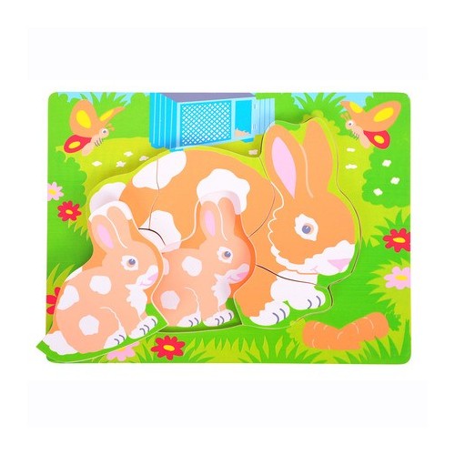 cat dog rabbit puzzle