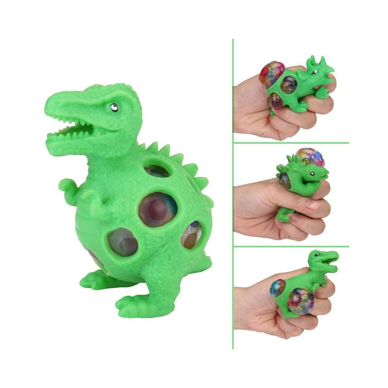 Mesh Squishy Dino Ball