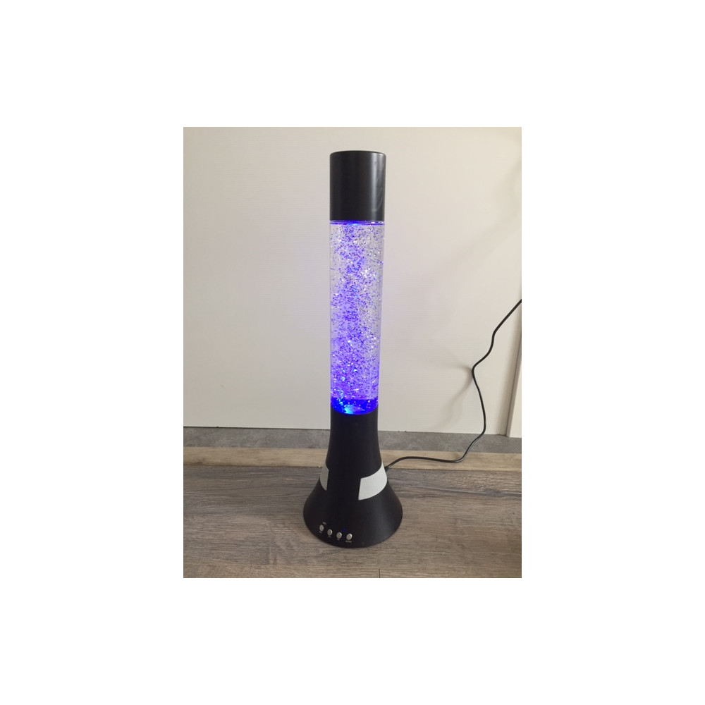 bluetooth glitter lamp speaker