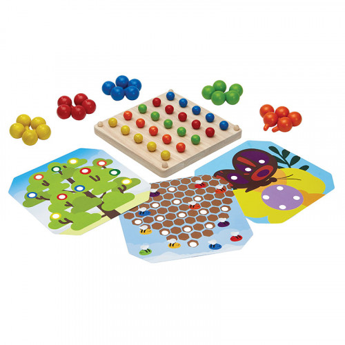 plan toys creative peg board