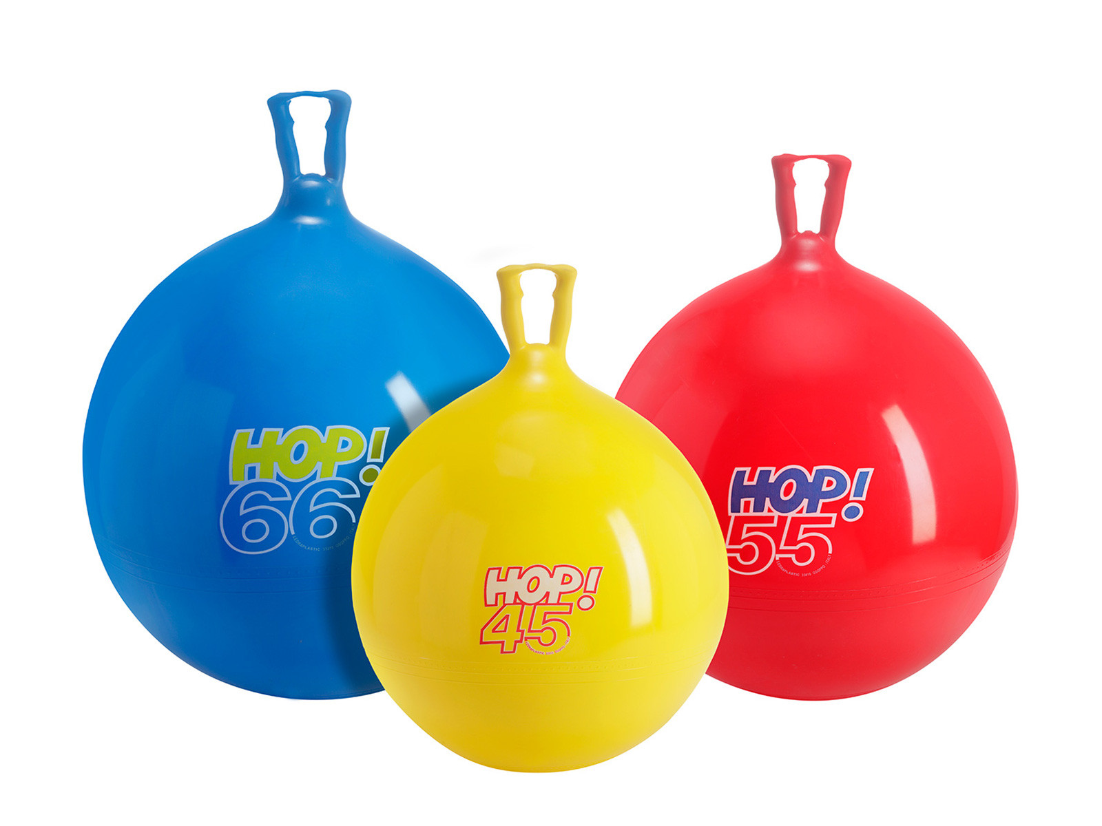 jumping ball with handle